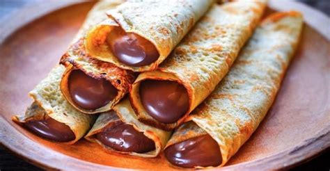 Crepes Rellenos De Chocolate ABCdeRecetas