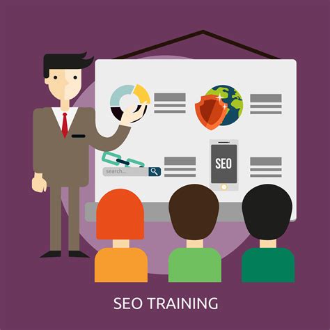 SEO Training Conceptual illustration Design 474228 Vector Art at Vecteezy
