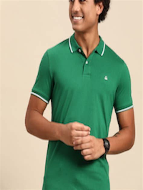 Buy United Colors Of Benetton Contrast Tipping Polo Collar T Shirt Tshirts For Men 23540170