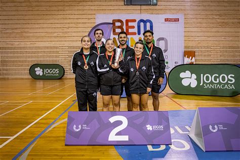 Aac Uc Conquista Prata No Campeonato Nacional Universit Rio De Badminton