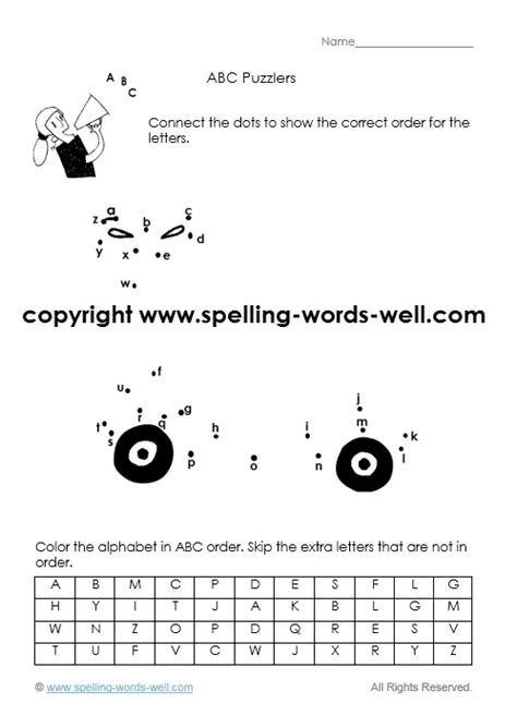 Alphabet Worksheets Reinforce Upper And Lower Case Letters