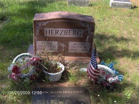 Ernest Otto Herzberg Memorial Find A Grave