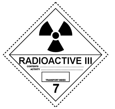 49 Cfr § 172440 Radioactive Yellow Iii Label Electronic Code Of