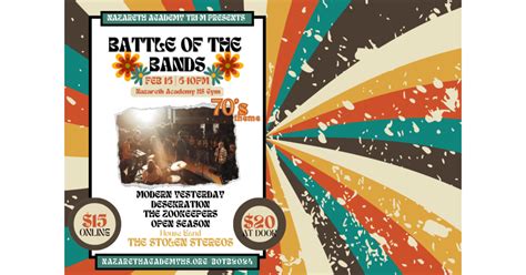 Nazareth Academy High School Presents: Battle of the Bands 2024