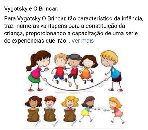 brincar e vygotsky Educação Especial