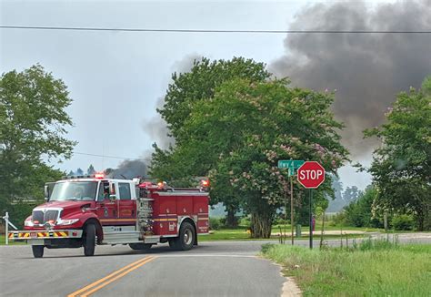 Fire Destroys Large Hay Barn In Bratt With Video