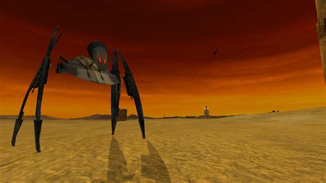 Tatooine Dune Sea Burning Sunset Image Darthsith S Battlefront