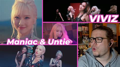 VIVIZ 비비지 MANIAC MV UNTIE Performance Video REACTION YouTube