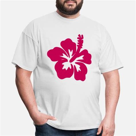 Flower Hibiscus Mens T Shirt Spreadshirt