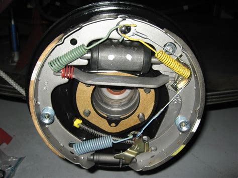 Proper Hardware Position In Rebuilding Rear Drum Brakes Vintage