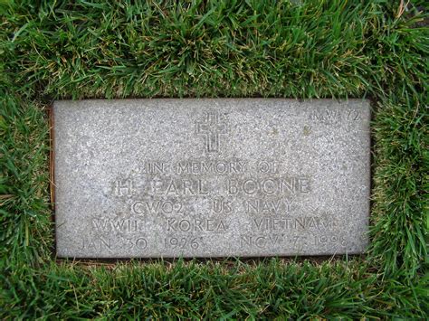 Horace Earl Boone Find A Grave Memorial