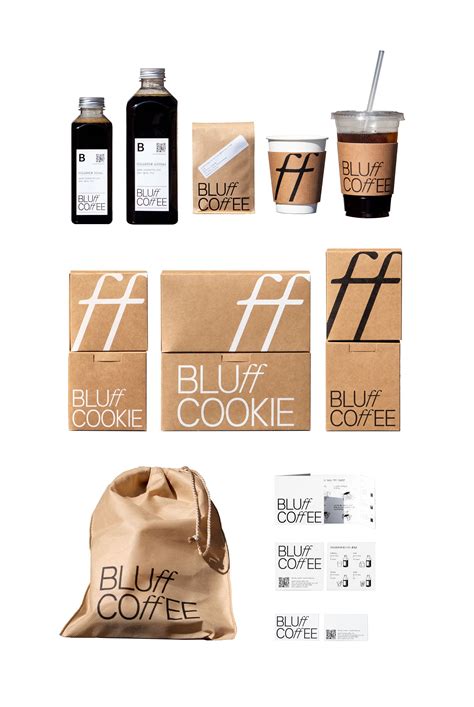 Bluff Coffee Brand Identity Design Behance In Coffee Branding