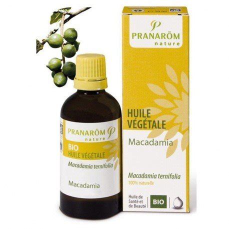 Pranarom Huile V G Tale De Macadamia Bio Massage Flacon Ml