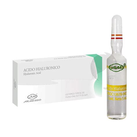 ARMESSO ACIDO HIALURONICO X 5ML KIT E