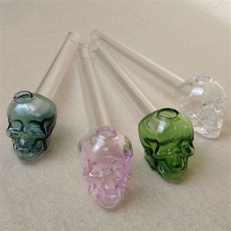 Customized Hand Blown Glass Smoking Pipe For Adult Comfortable To Hold