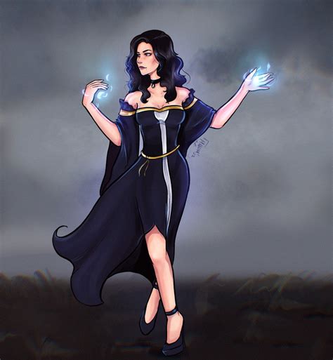 my fan art for Yennefer 🌸 : r/witcher