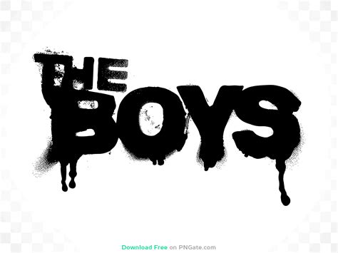 The Boys Black Logo with blood streaks PNG Image Download for Free – PNGate