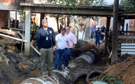 Prefeito Rodrigo Drable Acompanha Andamento De Obras Em Barra Mansa