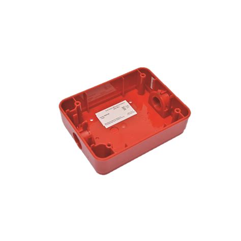 Red Dual Action Addressable Manual Pull Station With Polycarbonate