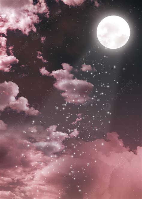 Moon In The Clouds Wallpaper