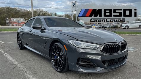 2022 BMW M850i Gran Coupe In Dravit Grey Walkaround Review Loud