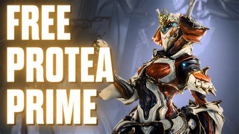 Warframe Free Protea Prime Access Giveaway Live Youtube