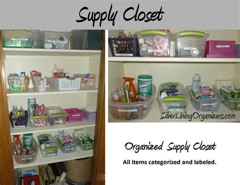 Supply Closet with Labels | Supplies organization, Organization, Closet ...