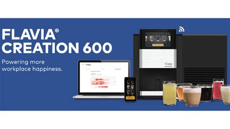 Lavazza Professional Introduces the Flavia Creation 600 — A Beverage ...