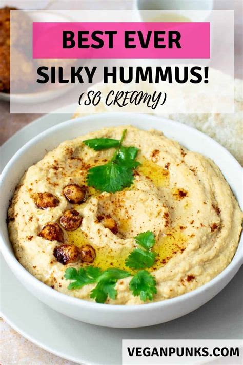 Best Ever Lebanese Hummus Silky Creamy Vegan Punks