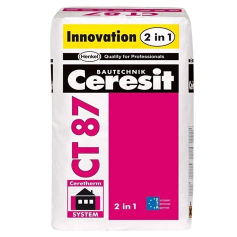 Ceresit CT87 White Flexible Adhesive Primer And Reinforcing Mortar