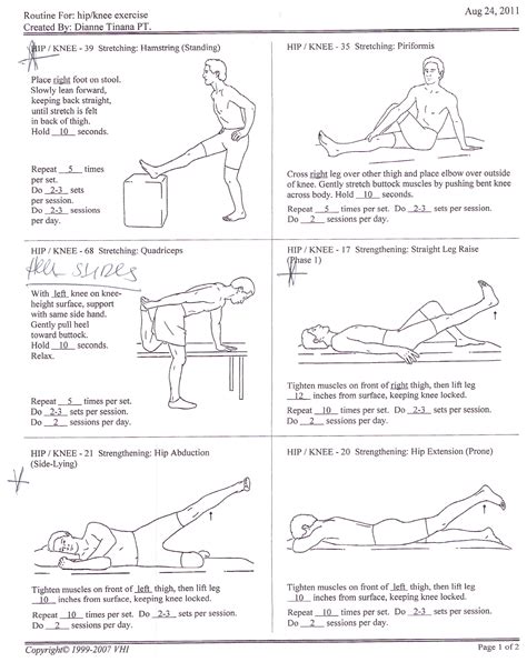 Exercise Knee Physical Therapy