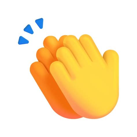 Emoji Clapping Hands Clip Art