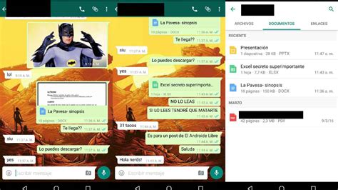 Whatsapp Ya Permite Enviar Archivos De Word Excel Y Powerpoint