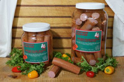 Pickled polish sausage ½ Gallon - Locust Grove Smokehouse