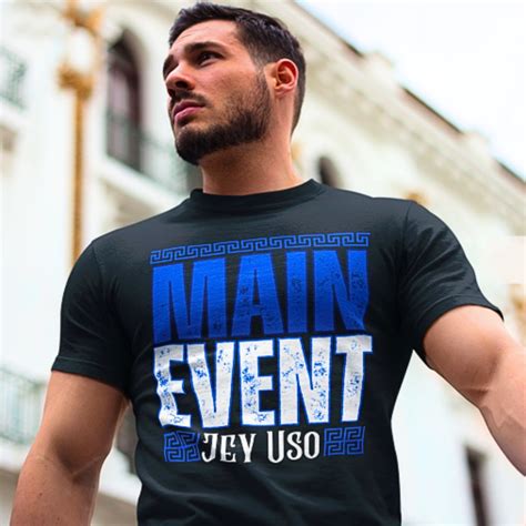 Jey Uso T-shirt Main Event Jey Uso T-shirt WWE Main Event Jey Uso - Etsy