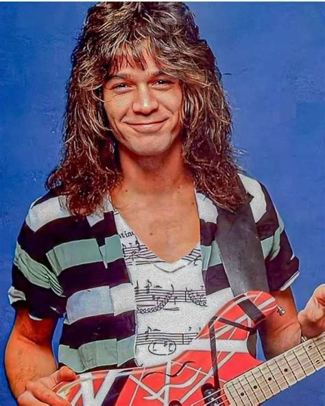 Vh Sauces Red Rocker Rock Guitarist Eddie Van Halen I Have A Dream Rock Legends Sound Of