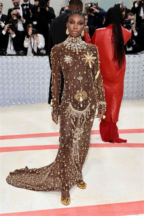 Schiaparelli Michaela Coel Wore Custom Schiaparelli Haute Couture To