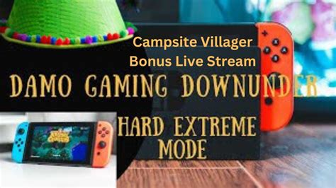 Animal Crossing Hard Extreme Mode Campsite Villager Youtube