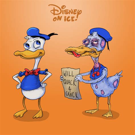 Disney On Ice Donald Duck By Asherbuckley On Deviantart