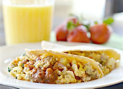 Tex Mex Breakfast Tacos Recipe My Latina Table