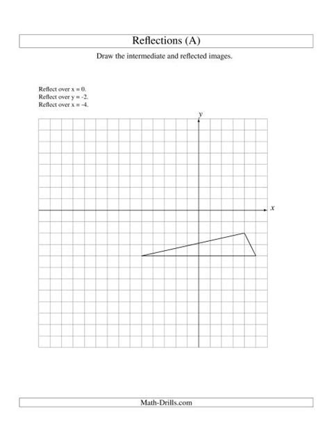 Describing Reflections Worksheet Worksheets Library