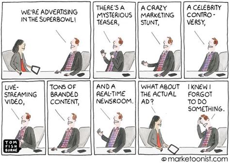 super bowl advertising - Marketoonist | Tom Fishburne