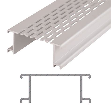 Twinson Ventilationsprofil Aluminium Silber 9440 105160