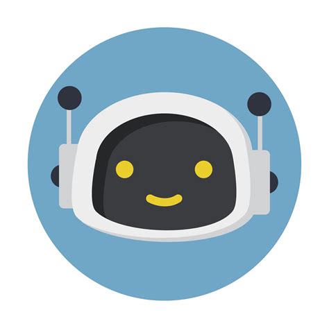 Lindo Icono De Cara De Robot 1877002 Vector En Vecteezy