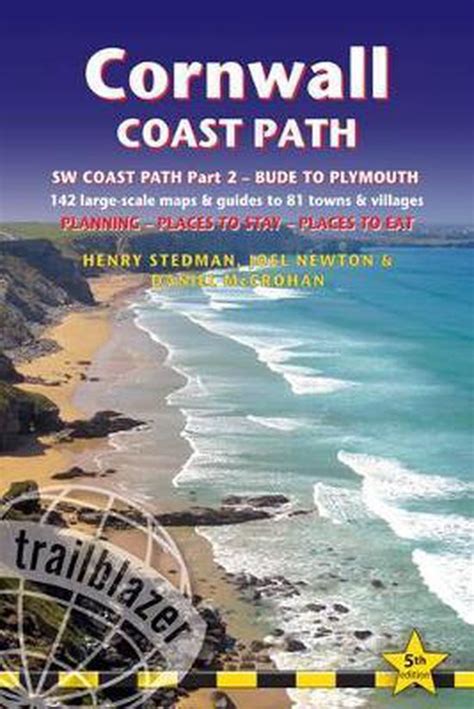 Cornwall Coast Path Trailblazer British Walking Guide Henry Stedman