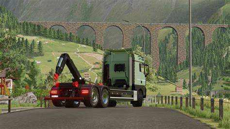 FS22 MAN TGX Crane HKL Pack v 1 0 Trucks Mod für Farming Simulator 22