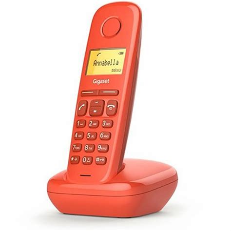 Gigaset A170 Wireless Landline Phone Orange Techinn