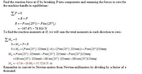 Solved A Force Of Magnitude P N Is Applied To The