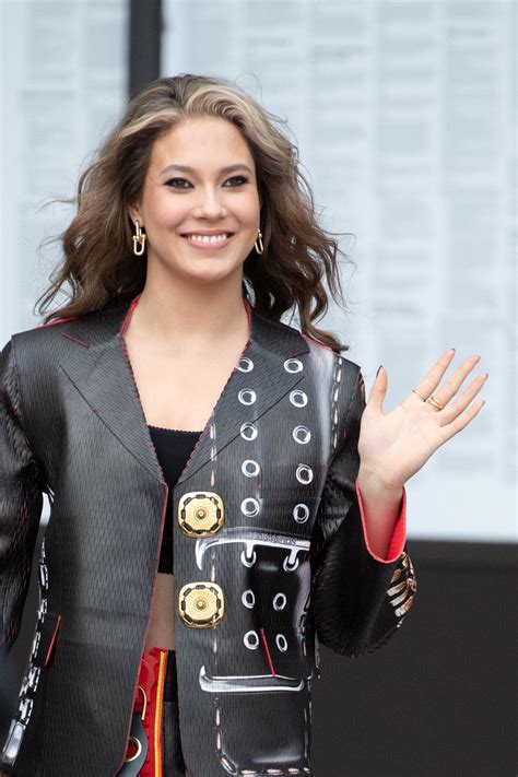 Eileen Gu At Louis Vuitton Womenswear Fall Winter Show At