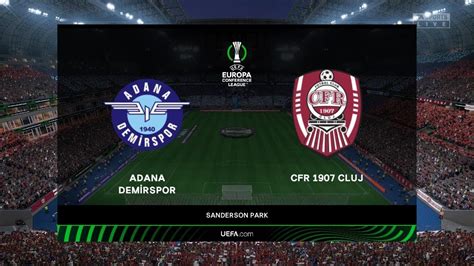 Adana Demirspor Vs Cfr Cluj Uefa Europa Conference League Rd August